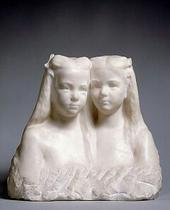 Franc Berneker: Zdenka Vidic in Mira Ban, ok. 1907