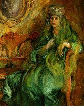 Rihard Jakopič: Zeleni pajčolan, 1915
