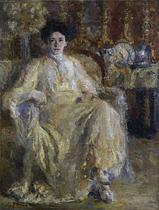 Matej Sternen: Portret Tončke Gaber 1909