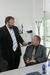 Anton Petelinšek in Edvard Pukšič, redaktor dnevnega programa