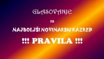 !!! PRAVILA GLASOVANJA !!!