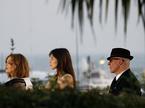 Predsednica žirije Isabelle Huppert, igralka Charlotte Gainsbourg in režiser Jacques Audiard