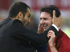 Pep Guardiola, Lionel Messi
