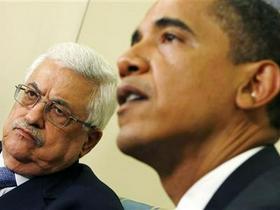 Mahmud Abas in Barack Obama