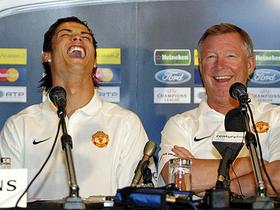 Cristiano Ronaldo in Alex Ferguson