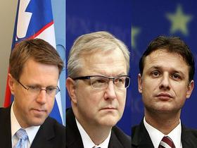 Olli Rehn, Gordan Jandroković, Samuel Žbogar