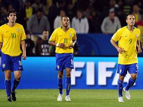 Kaka, Robinho in Fabiano