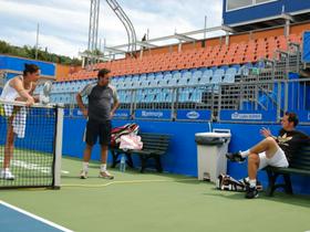Dinara Safina in Željko Krajan