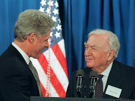 Bill Clinton in Walter Cronkite