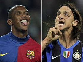 Eto'o, Ibrahimovic