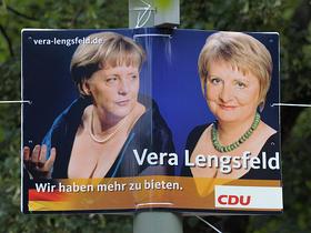 Angela Merkel in Vera Langsfeld