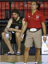 Pau Gasol in Sergio Scariolo