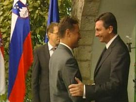 Samuel Žbogar, Gordan Jandroković in Borut Pahor