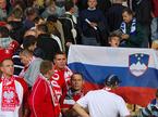 Slovenski in poljski navijači