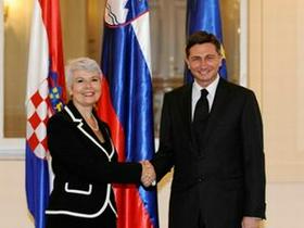 Jadranka Kosor in Bortu Pahor