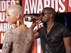 Kanye West, njegovo dekle Amber Rose