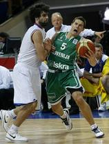 Miloš Teodosić in Jaka Lakovič
