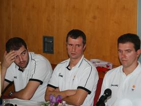 Stefanos Dedas, Miro Alilović, Tomo Mahorič