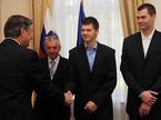 Danilo Türk, Iztok Rems, Jaka Klobučar, Uroš Slokar