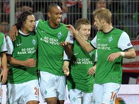 Claudio Pizarro, Naldo, Marko Marin, Aaron Hunt