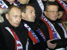 Dmitrij Medvedev, Vladimir Putin, Viktor Zubkov