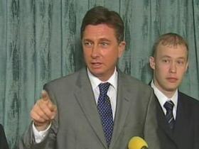 Borut Pahor in Matej Lahovnik