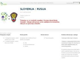 Spletna stran NZS-ja