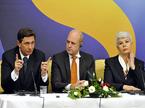 Borut Pahor, Fredrik Reinfeld in Jadranka Kosor