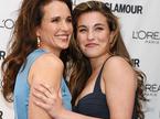 Andie MacDowell s hčerko Rainey