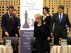 Anders Fogh Rasmussen, Madeleine Albright in Samuel Žbogar
