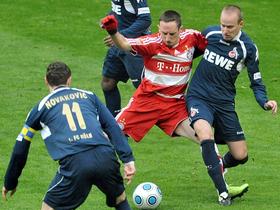 Mišo Brečko, Milivoje Novakovič in Franck RIbery