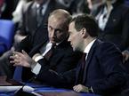 Vladimir Putin in Dmitrij Medvedjev
