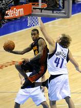 Monta Ellis in Dirk Nowitzki