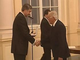 Danilo Türk in Tomaž Ertl