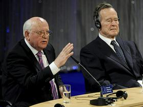 Mihail Gorbačov in George Bush starejši