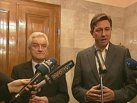 Borut Miklavčič in Borut Pahor