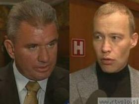Andrej Vizjak in Matej Lahovnik