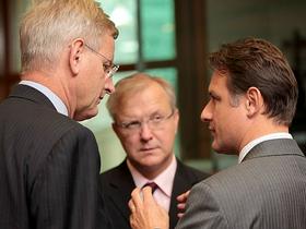 Carl Bildt, Olli Rehn in Gordan Jandroković