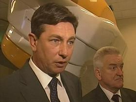 Borut Pahor in Borut Miklavčič