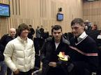 Rene Krhin, Aleksander Radosavljevič in Milivoje Novakovič
