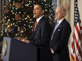 Barack Obama in Joe Biden