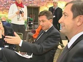 Karl Erjavec in Borut Pahor
