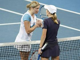 Kim Clijsters in Justine Henin