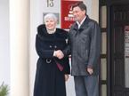 Jadranka Kosor in Borut Pahor