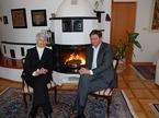 Jadranka Kosor in Borut Pahor