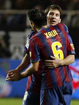 Lionel Messi, Xavi