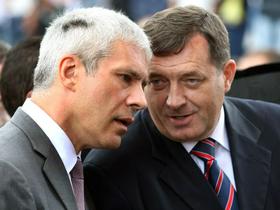 Boris Tadić in Milorad Dodik