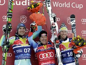 Andrej Šporn, Didier Cuche, Werner Heel