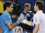 Roger Federer in Andy Murray