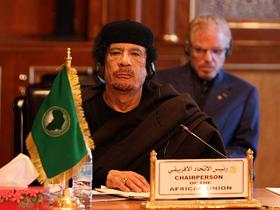 Moamer Gadafi